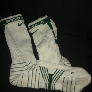 “Speed Kills” Nike BBall Socks